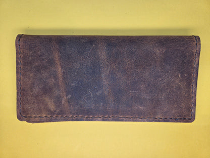 Checkbook cover with 6 card pockets